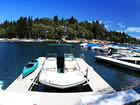 single dock on lake arrowhead.