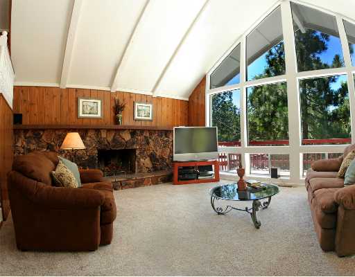 tree view living room.